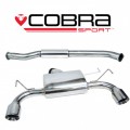 MT31 Cobra Sport Mitsubishi Evolution X (10) 2008-13 Cat Back System (Resonated)